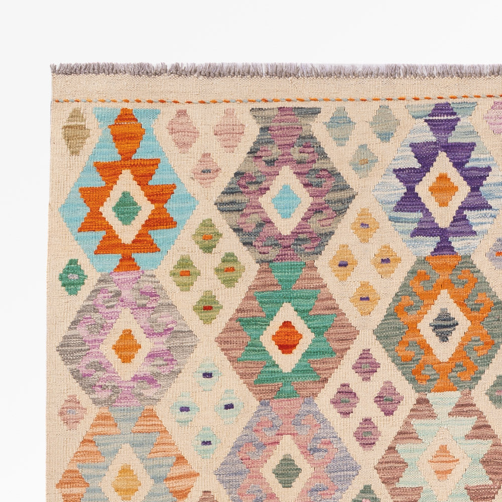 Kilim Maimana Tæppe 171x241cm - Uldtæppe