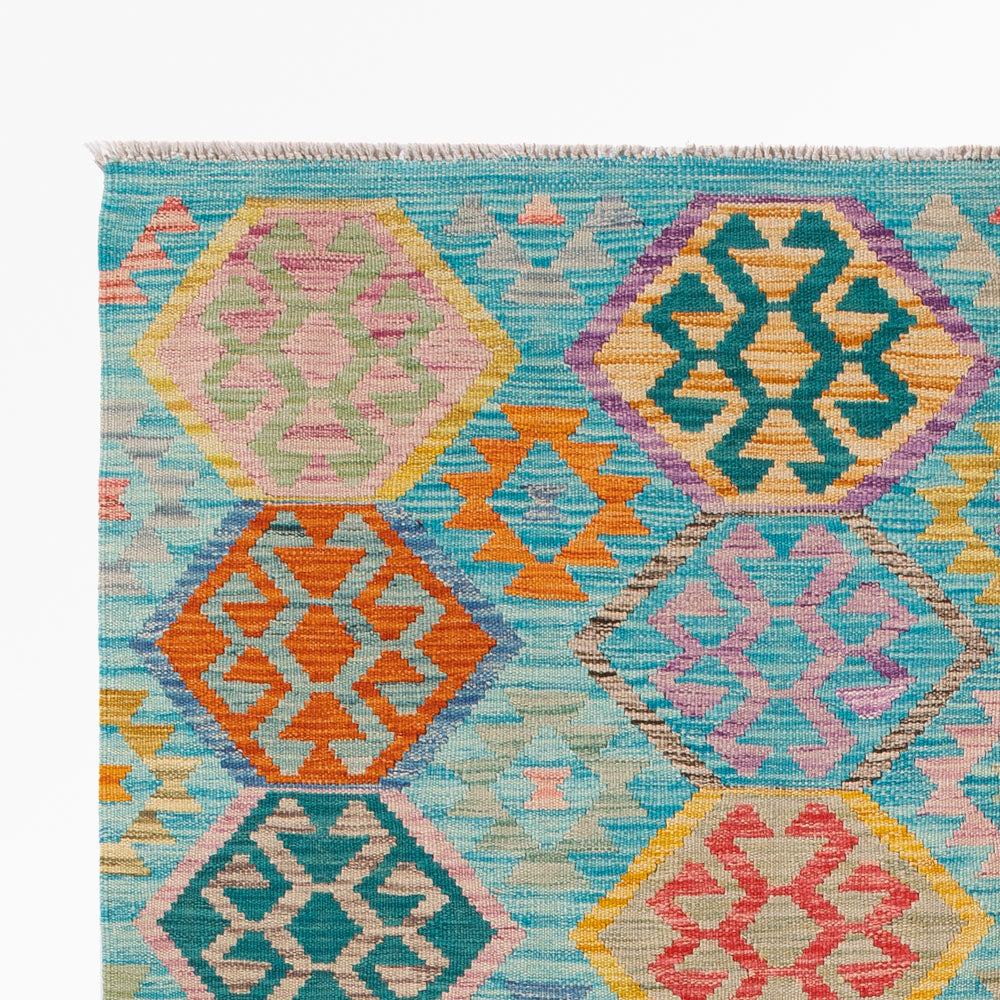 Kilim Maimana Tæppe 250x170cm - Uldtæppe