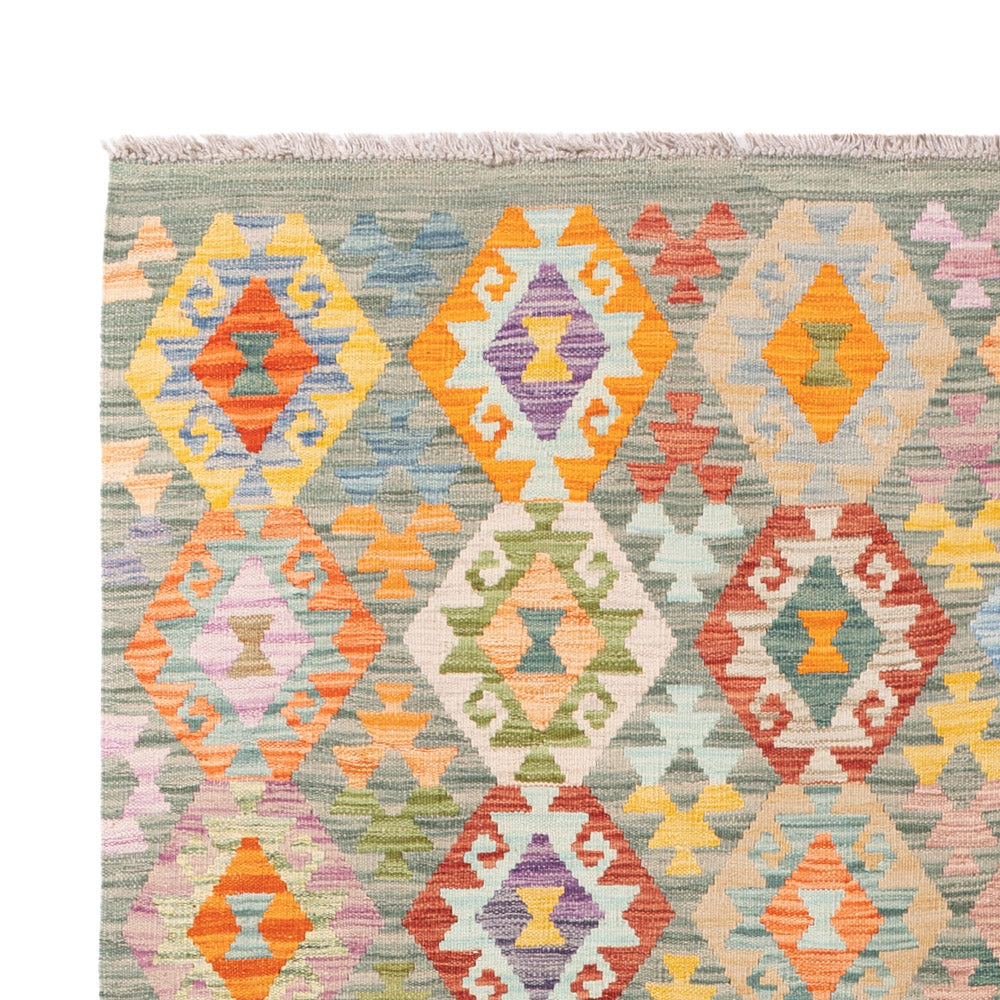 Kilim Maimana Tæppe 252x180cm - Uldtæppe