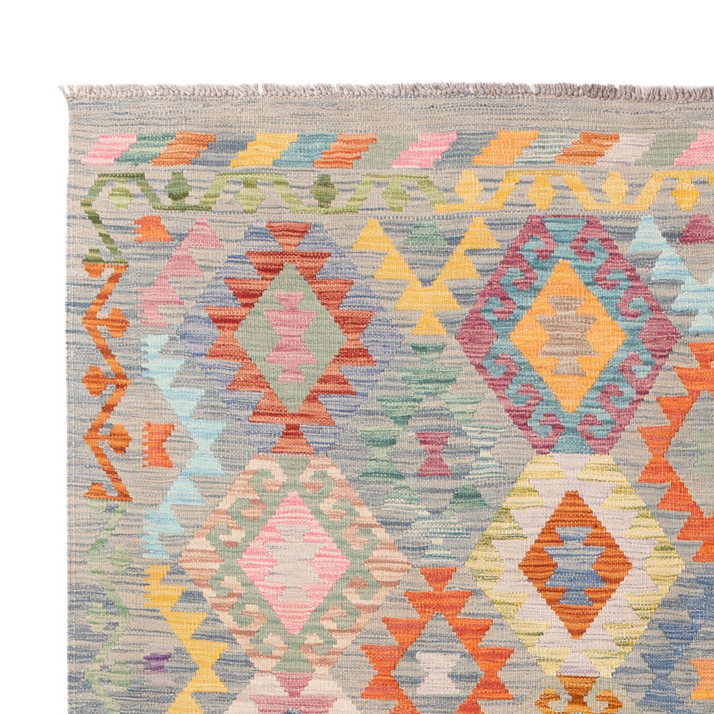 Kilim Maimana Tæppe 248x172cm - Uldtæppe