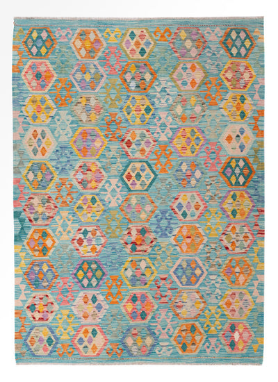 Kilim Maimana Tæppe 177x248cm - Uldtæppe