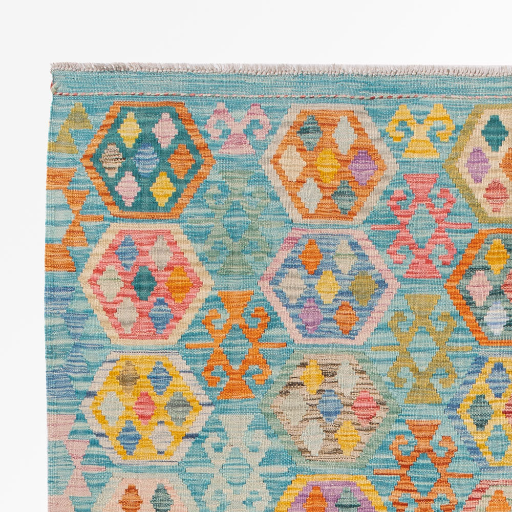 Kilim Maimana Tæppe 177x248cm - Uldtæppe