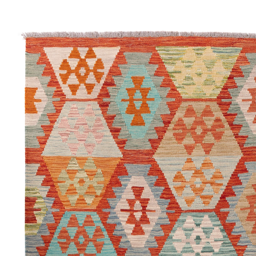 Kilim Maimana Tæppe 242x180cm - Uldtæppe