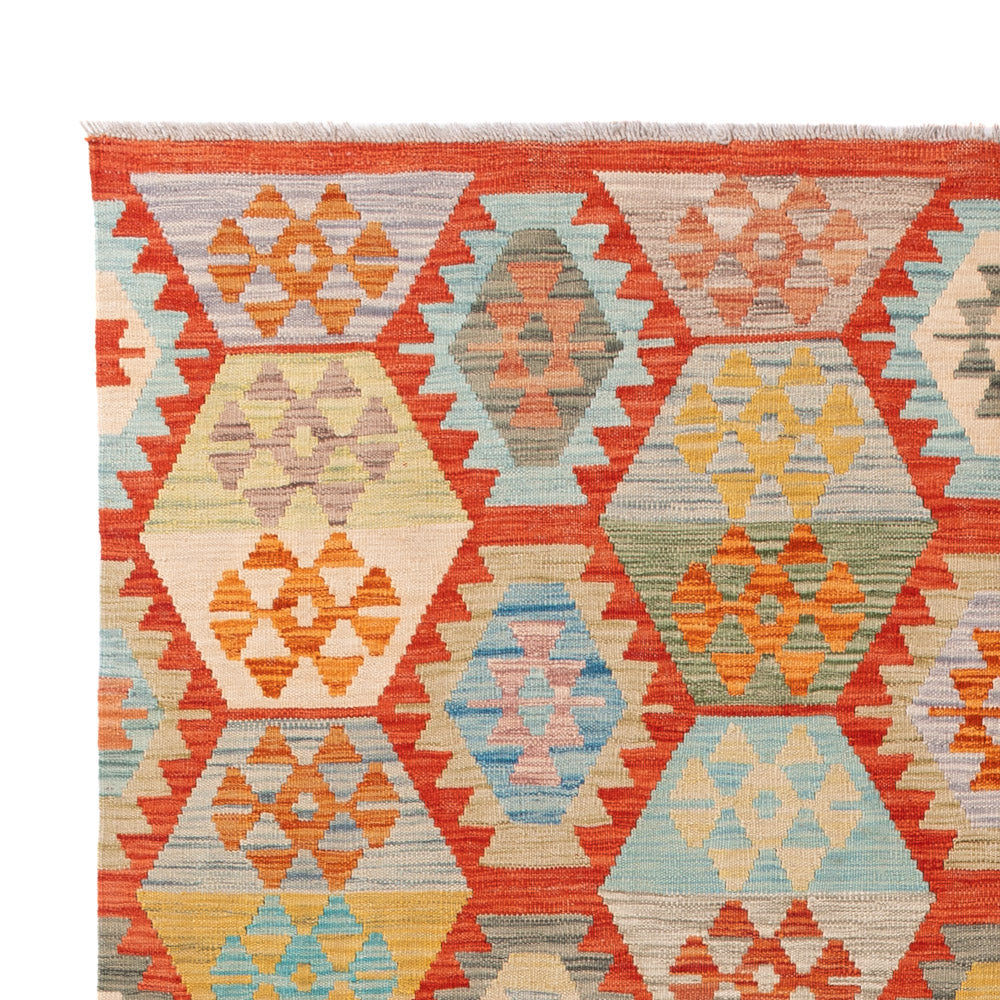Kilim Maimana Tæppe 238x183cm - Uldtæppe