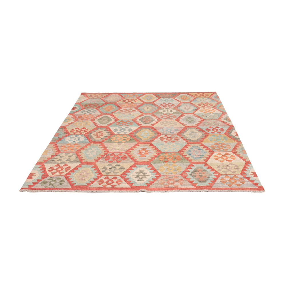 Kelim Teppich - Splash - 238 x 183 cm - bunt