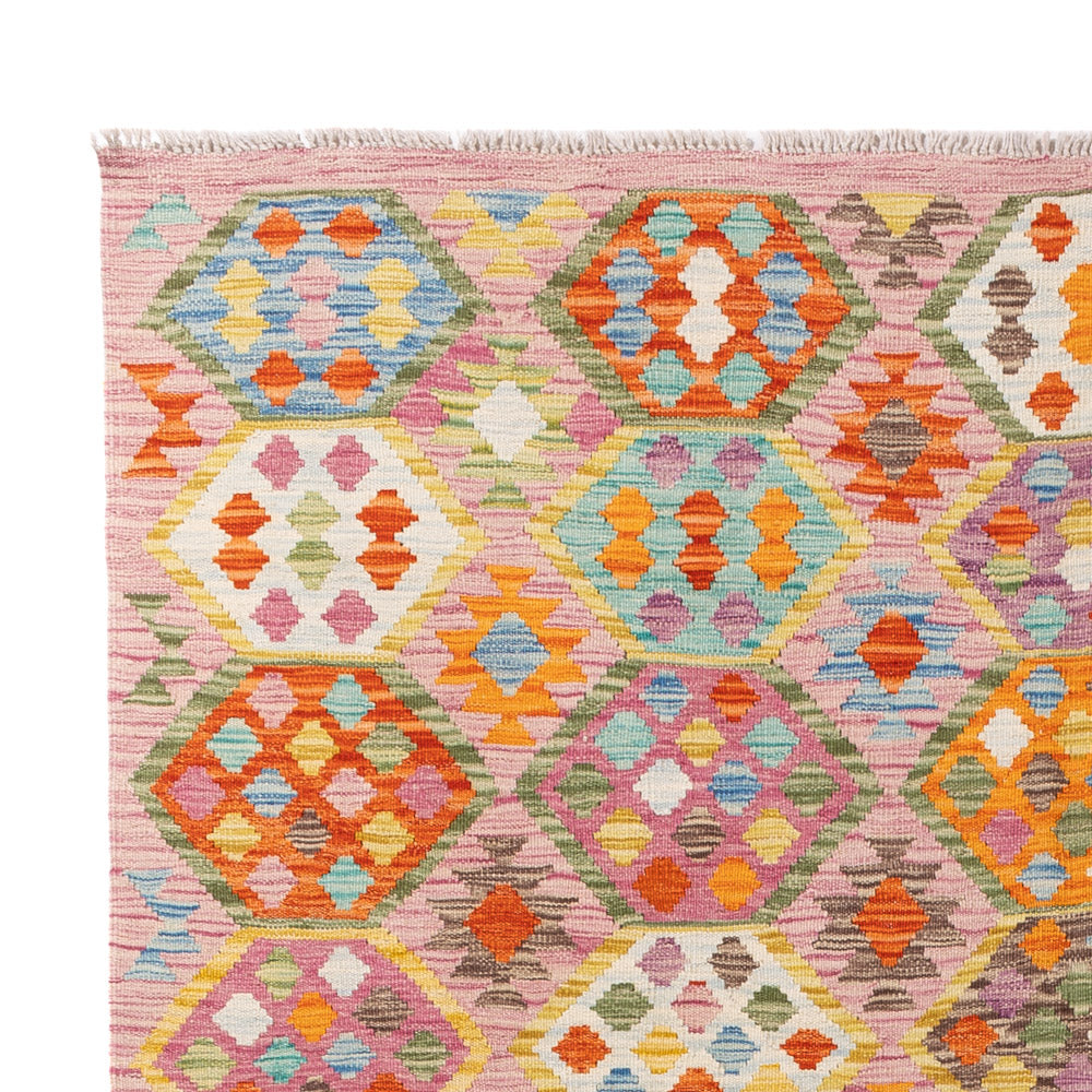 Kilim Maimana Tæppe 248x178cm - Uldtæppe