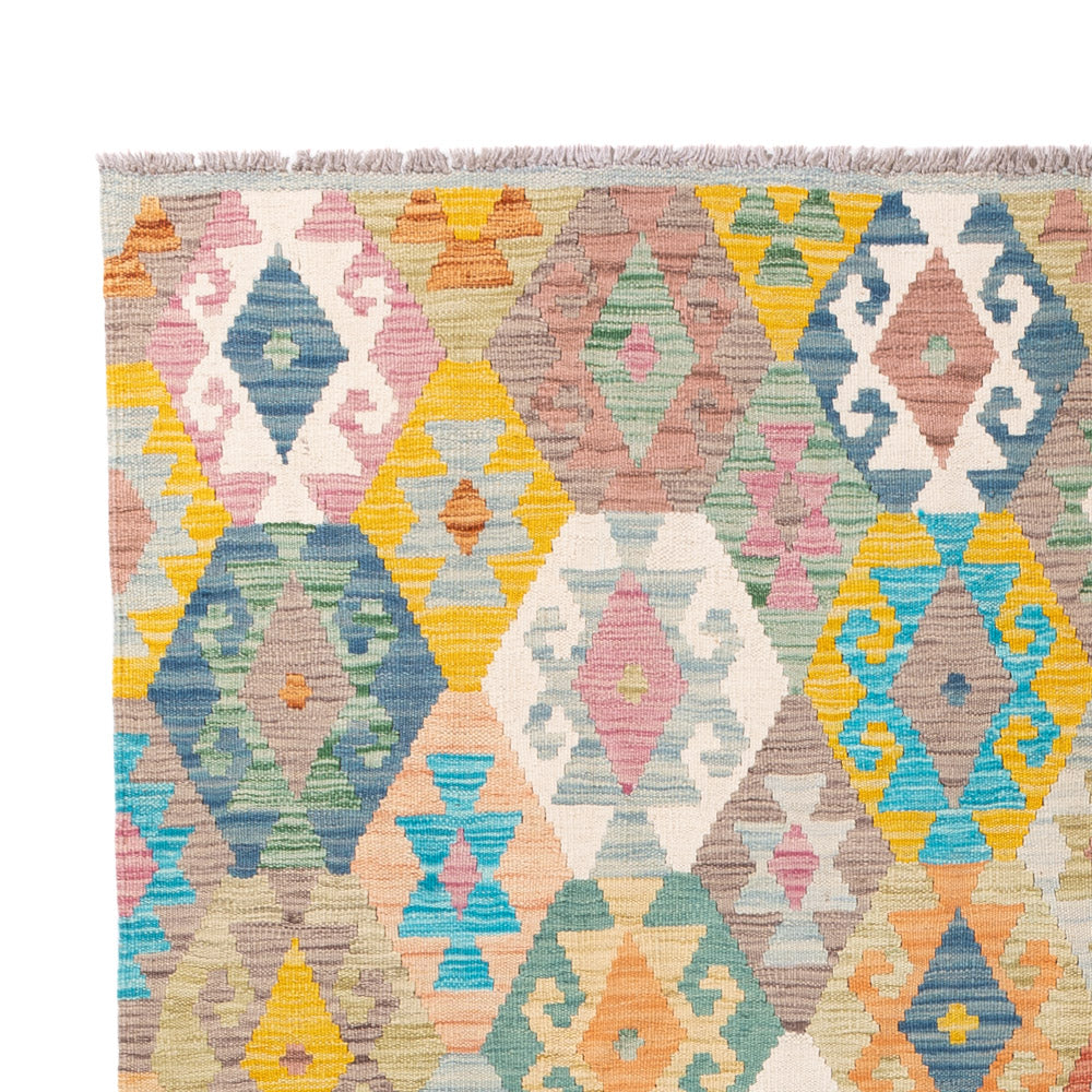 Kilim Maimana Tæppe 245x175cm - Uldtæppe