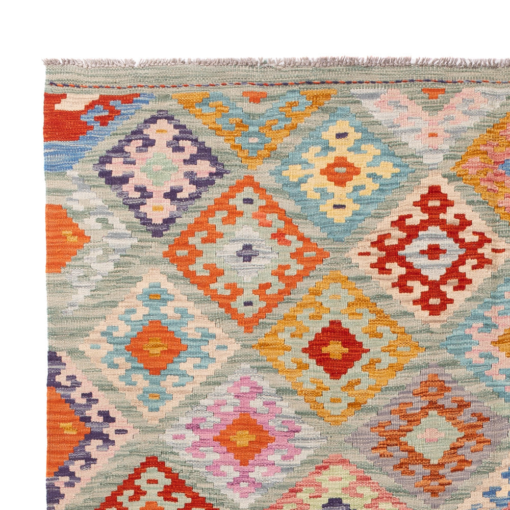 Kilim Maimana Tæppe 250x175cm - Uldtæppe