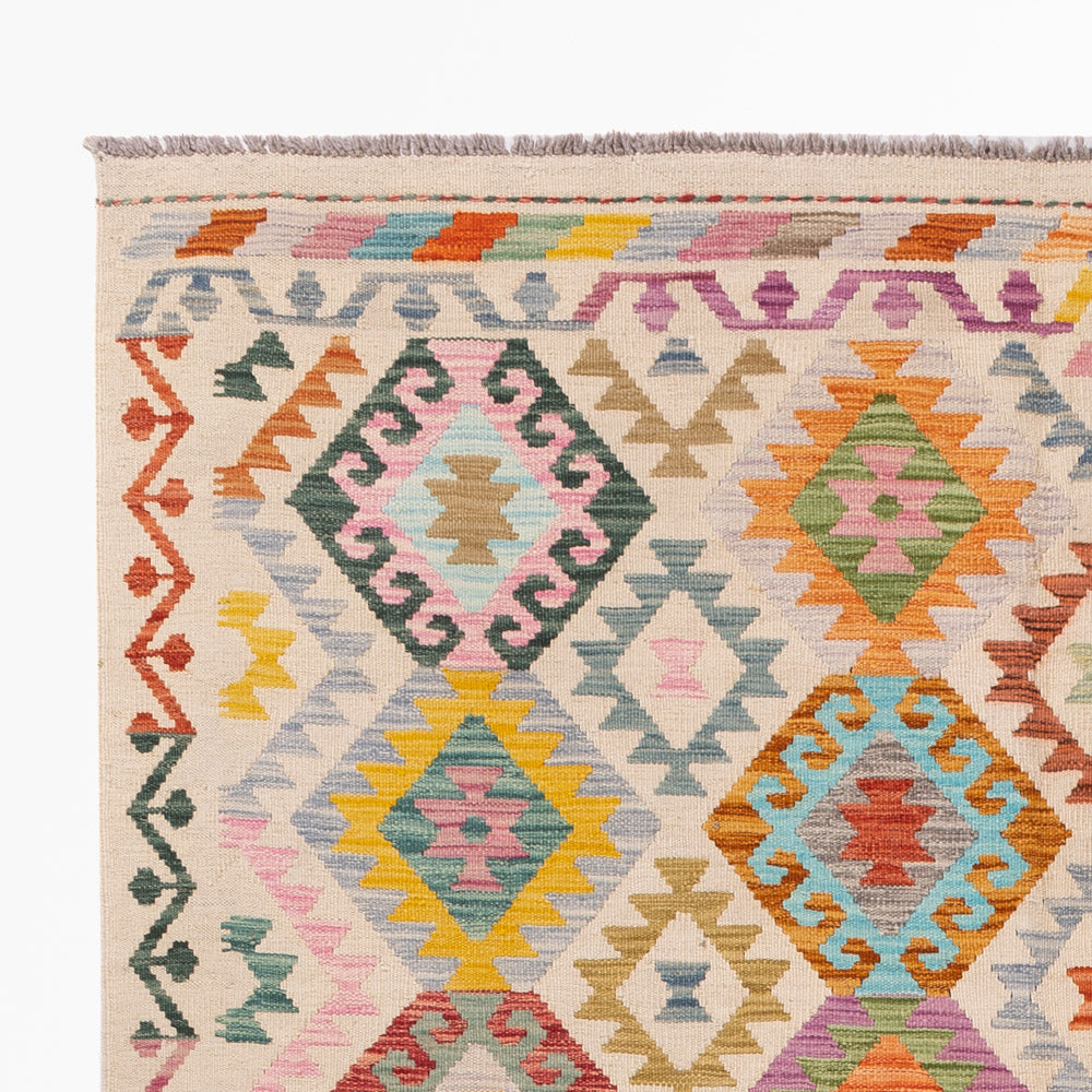 Kilim Maimana Tæppe 170x243cm - Uldtæppe