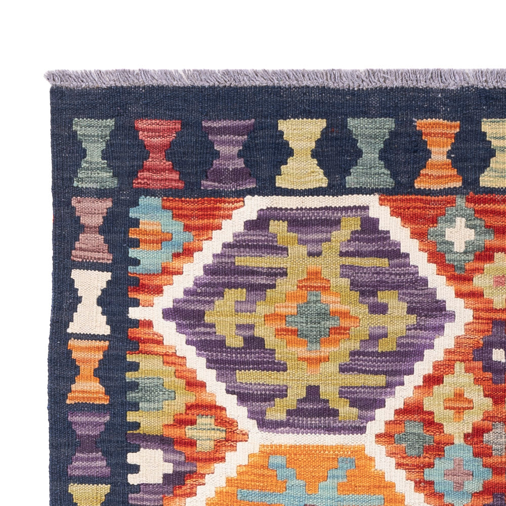 Kilim Maimana Tæppe 104x159cm - Uldtæppe