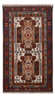Baluch-tæppe 140x90cm - Orientalsk tæppe