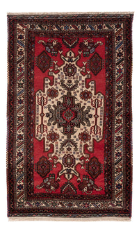 Belutsch Teppich - 140 x 90 cm - rot