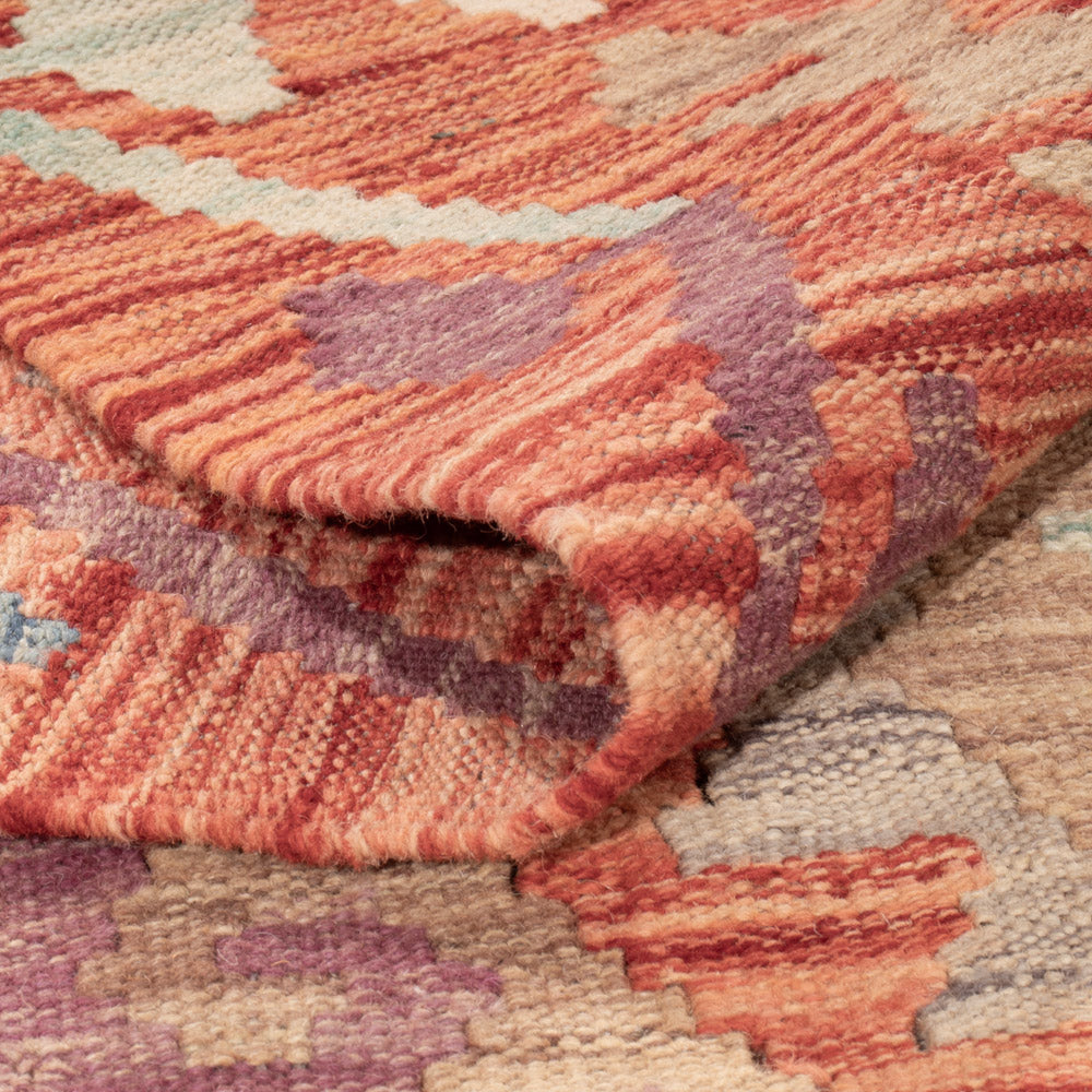 Kelim Teppich - Splash - 255 x 178 cm - bunt