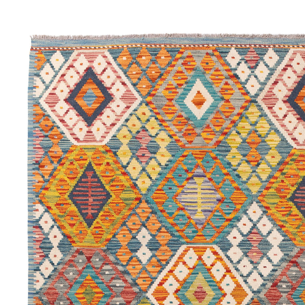 Kilim Maimana Tæppe 236x193cm - Uldtæppe