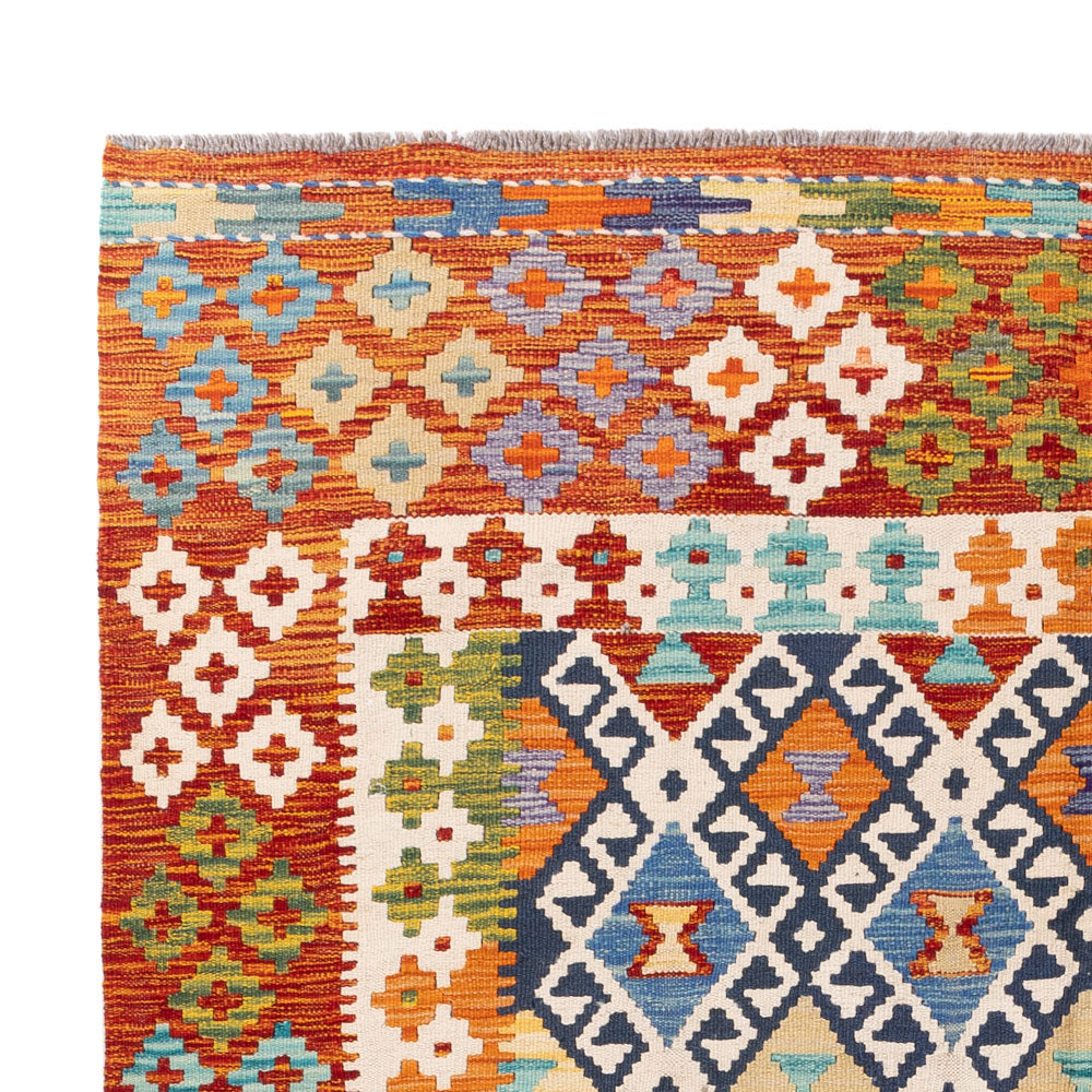 Kilim Maimana Tæppe 236x176cm - Uldtæppe