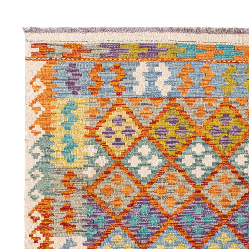 Kilim Maimana Tæppe 198x160cm - Uldtæppe