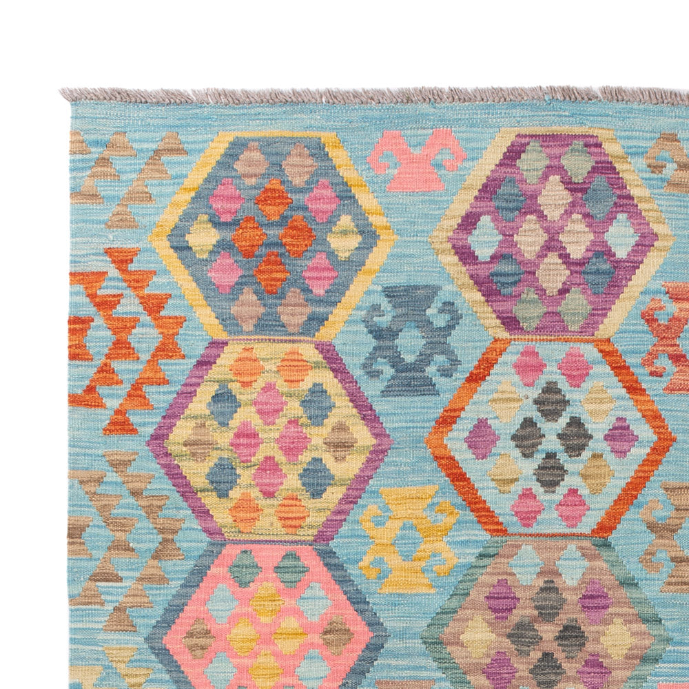 Kilim Maimana Tæppe 251x182cm - Uldtæppe