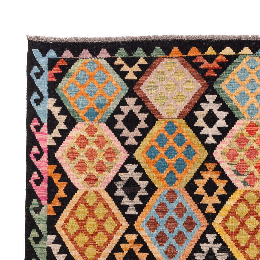 Kilim Maimana Tæppe 249x187cm - Uldtæppe
