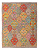 Kilim Maimana Tæppe 197x158cm - Uldtæppe