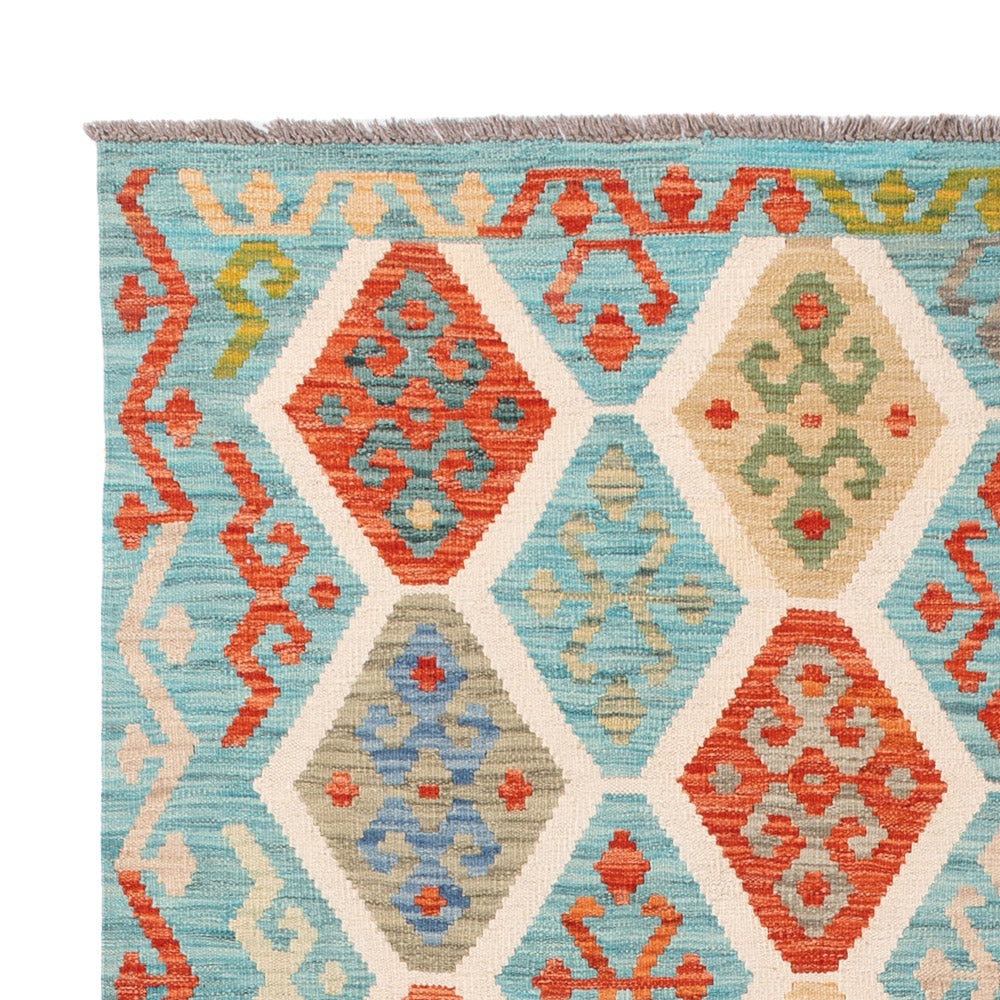 Kilim Maimana Tæppe 158x209cm - Uldtæppe
