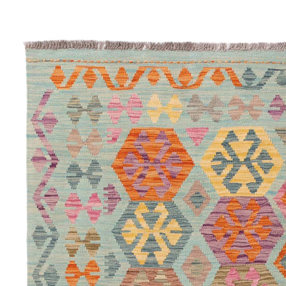 Kilim Maimana Tæppe 205x156cm - Uldtæppe