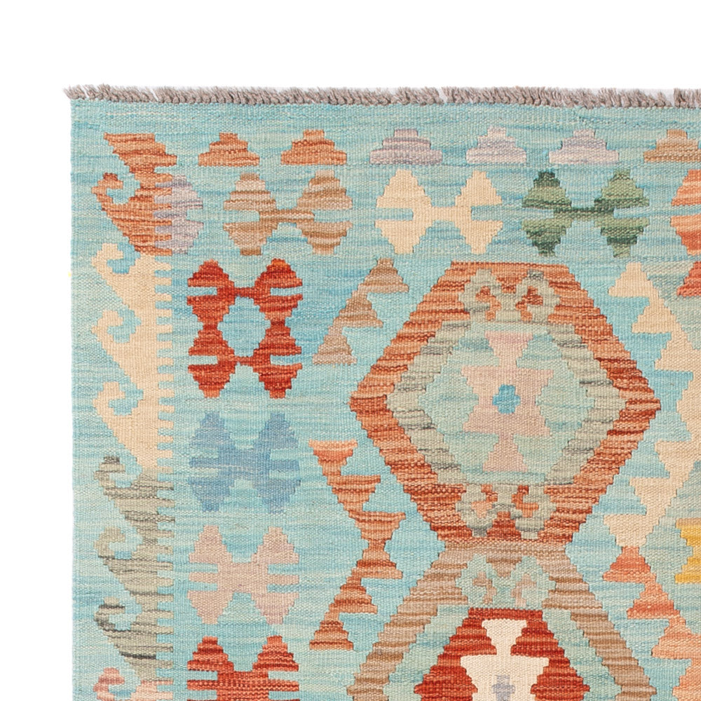 Kilim Maimana Tæppe 196x147cm - Uldtæppe