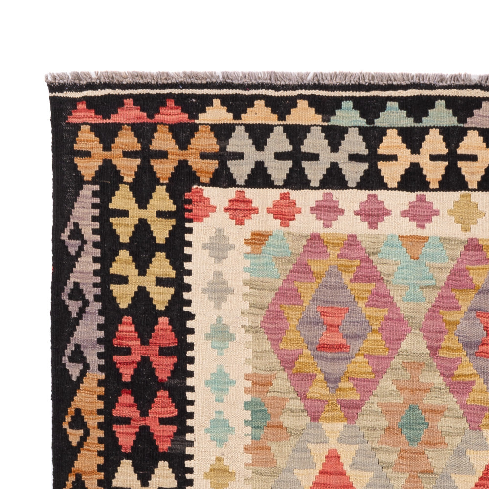 Kilim Maimana Tæppe 209x148cm - Uldtæppe