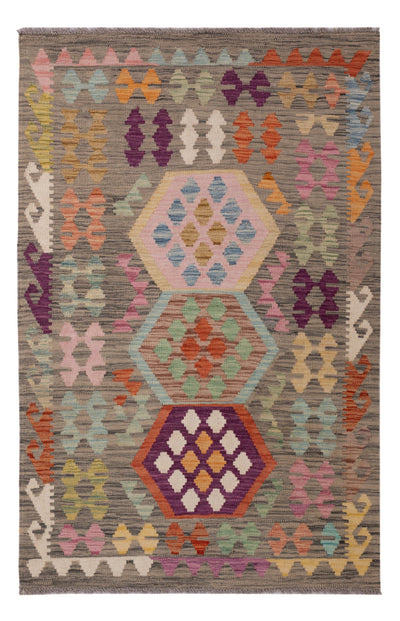 Kilim Maimana Tæppe 100x151cm - Uldtæppe