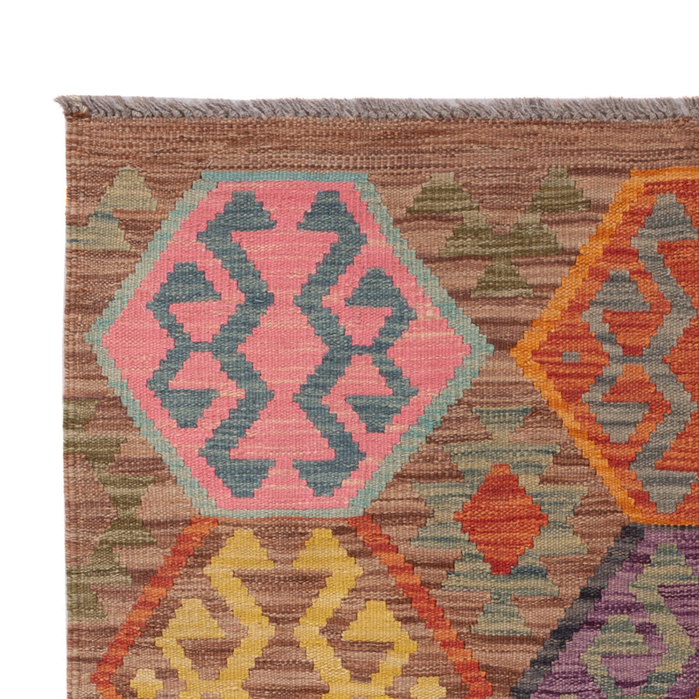 Kilim Maimana Tæppe 157x104cm - Uldtæppe