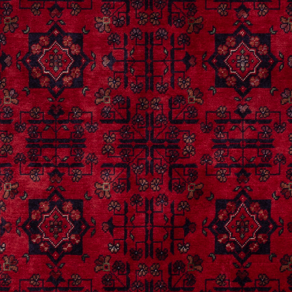 Afghan Teppich - Royal - 150 x 98 cm - rot