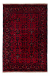 Afghan Teppich - Royal - 150 x 99 cm - rot