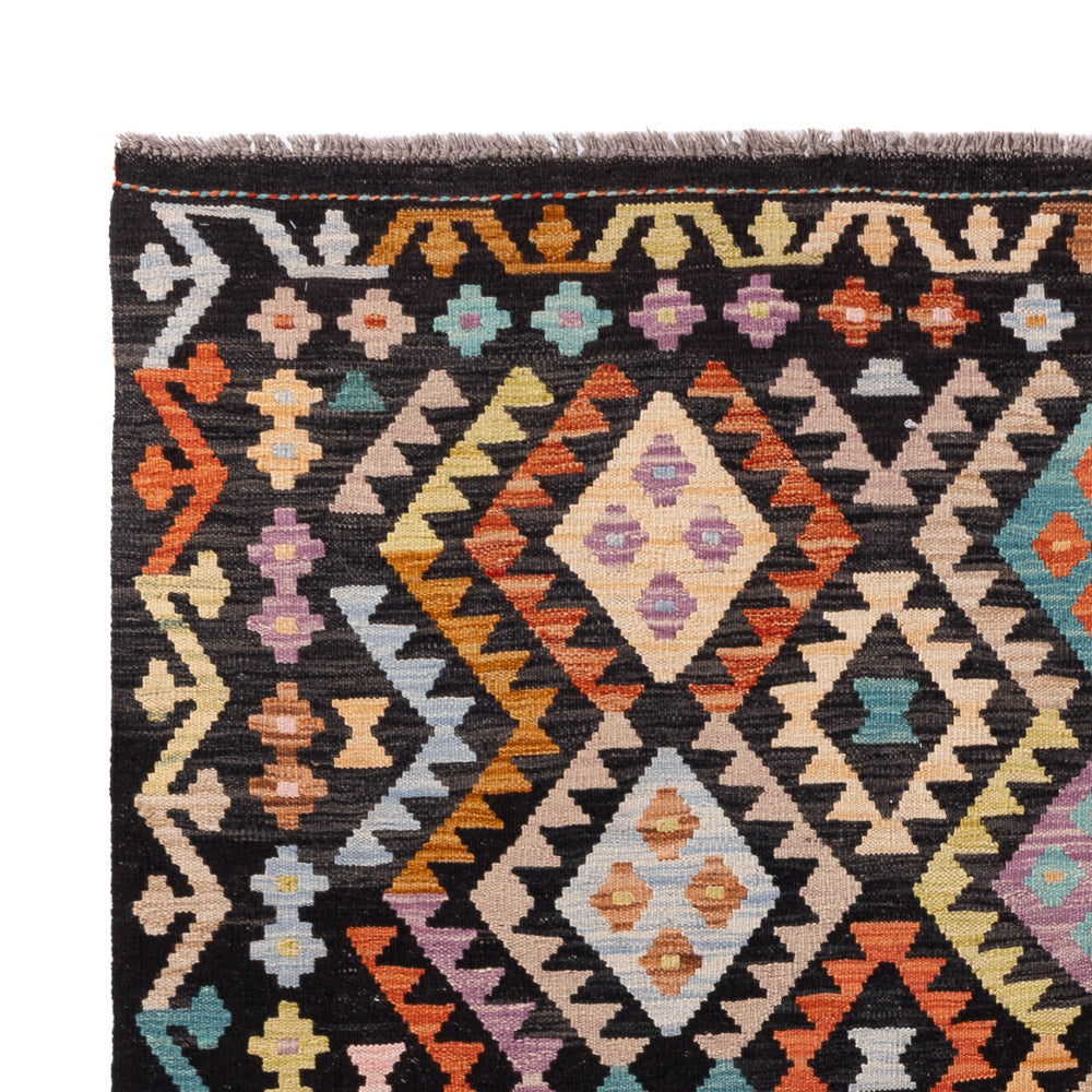 Kilim Maimana Tæppe 250x178cm - Uldtæppe