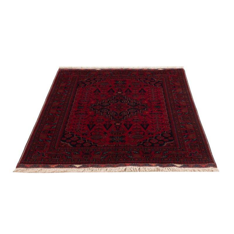 Afghan Teppich - Royal - 150 x 100 cm - rot