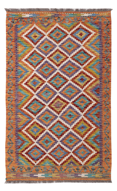 Kilim Maimana Tæppe 98x156cm - Uldtæppe