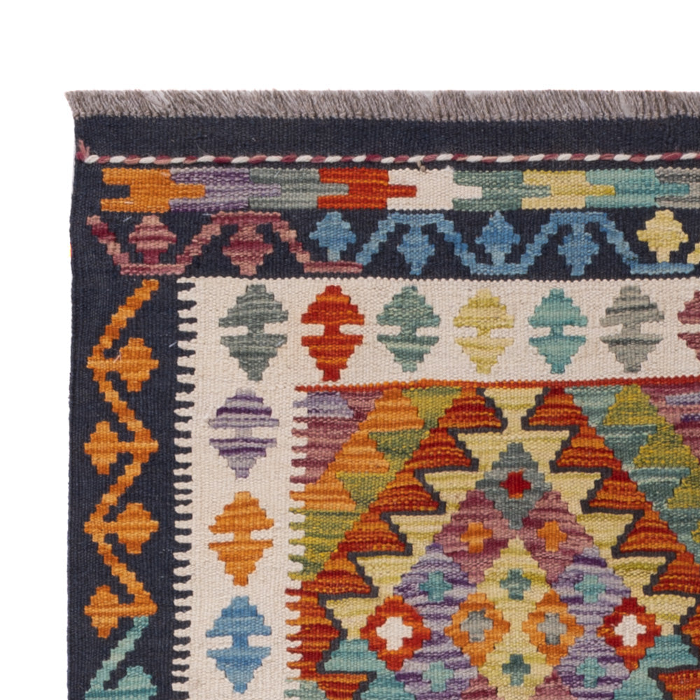 Kilim Maimana Tæppe 155x99cm - Uldtæppe