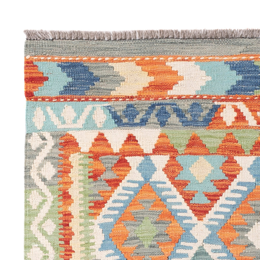 Kilim Maimana Tæppe 111x145cm - Uldtæppe