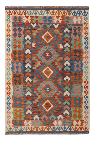 Kilim Maimana Tæppe 101x150cm - Uldtæppe