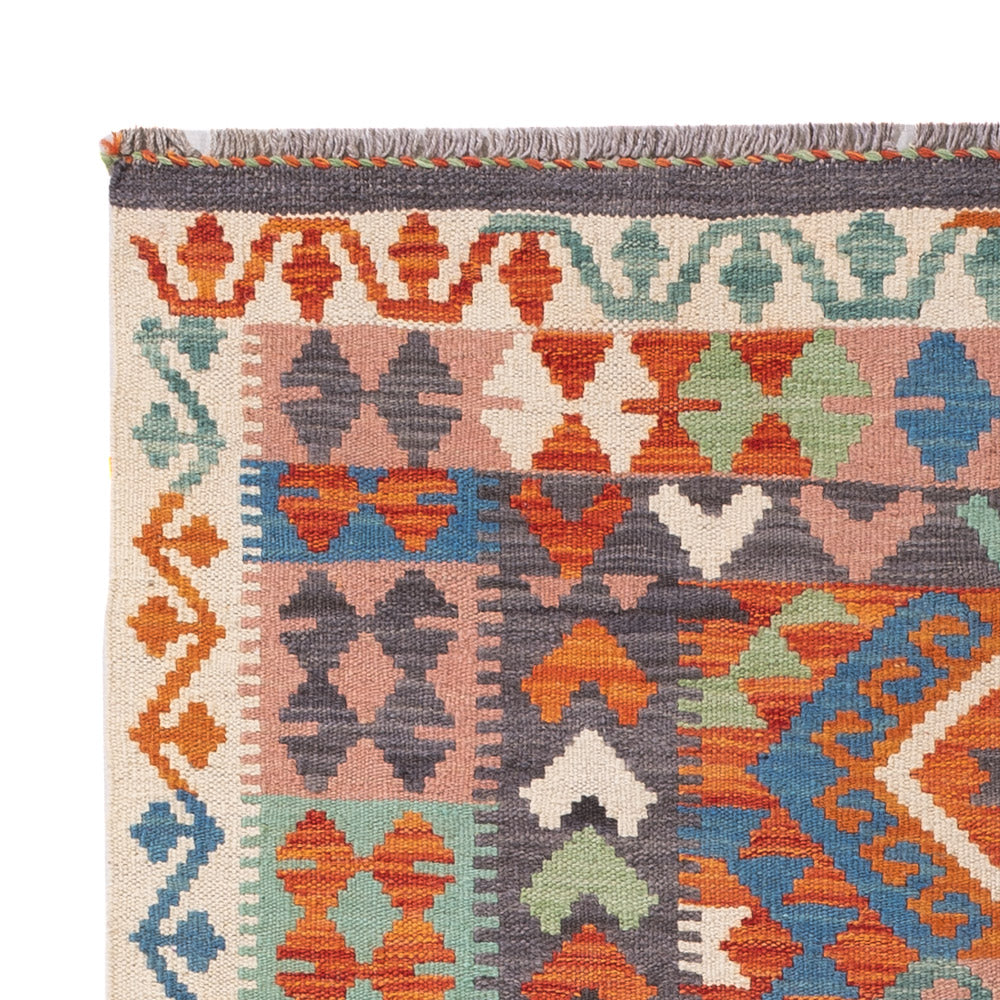Kilim Maimana Tæppe 150x101cm - Uldtæppe