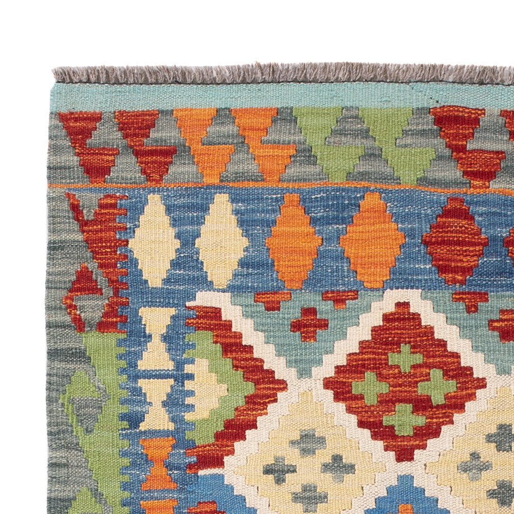 Kilim Maimana Tæppe 148x100cm - Uldtæppe
