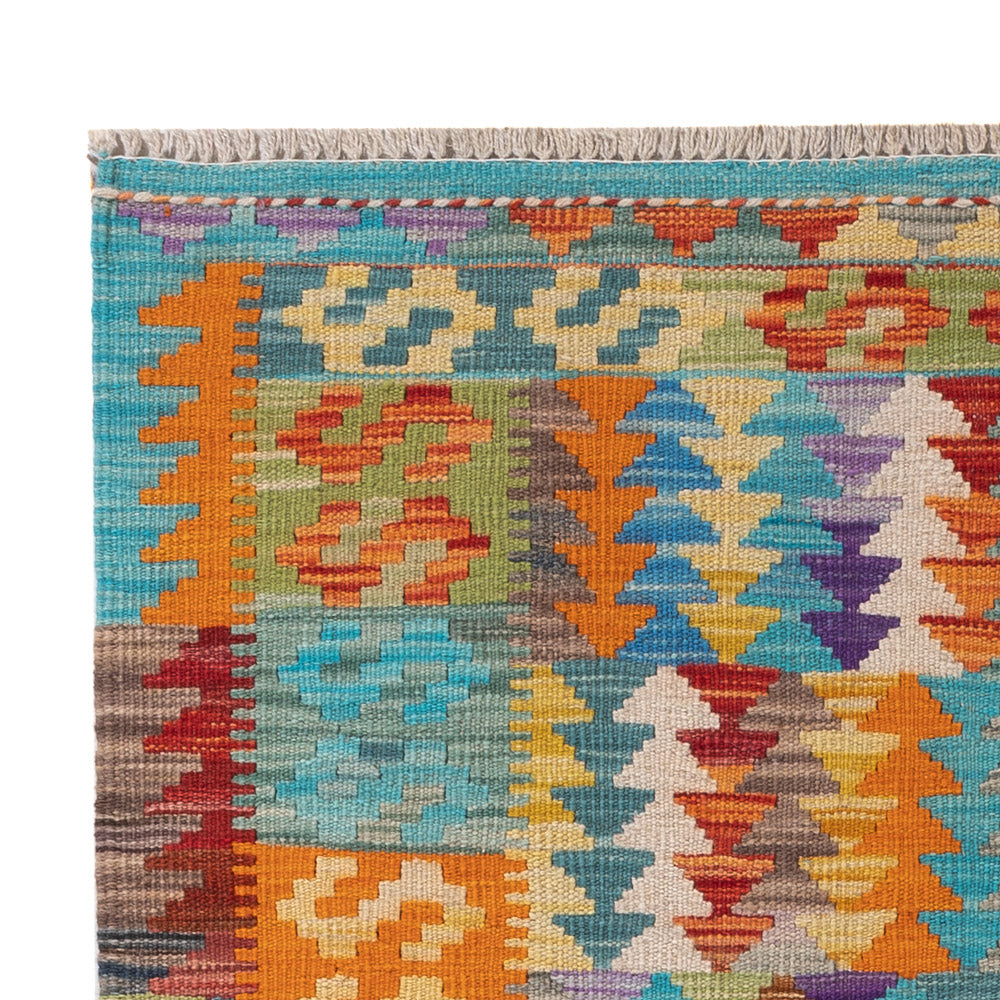 Kilim Maimana Tæppe 151x104cm - Uldtæppe