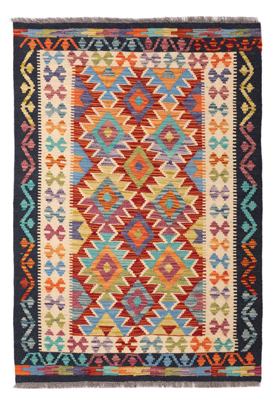Kilim Maimana Tæppe 99x150cm - Uldtæppe