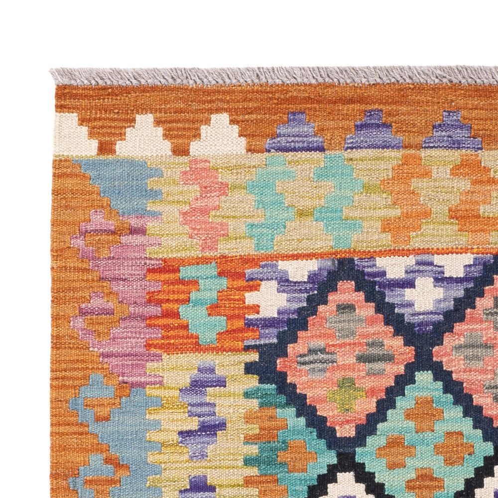 Kilim Maimana Tæppe 155x104cm - Uldtæppe