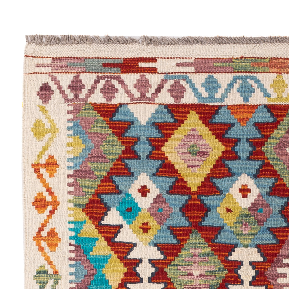 Kilim Maimana Tæppe 150x106cm - Uldtæppe