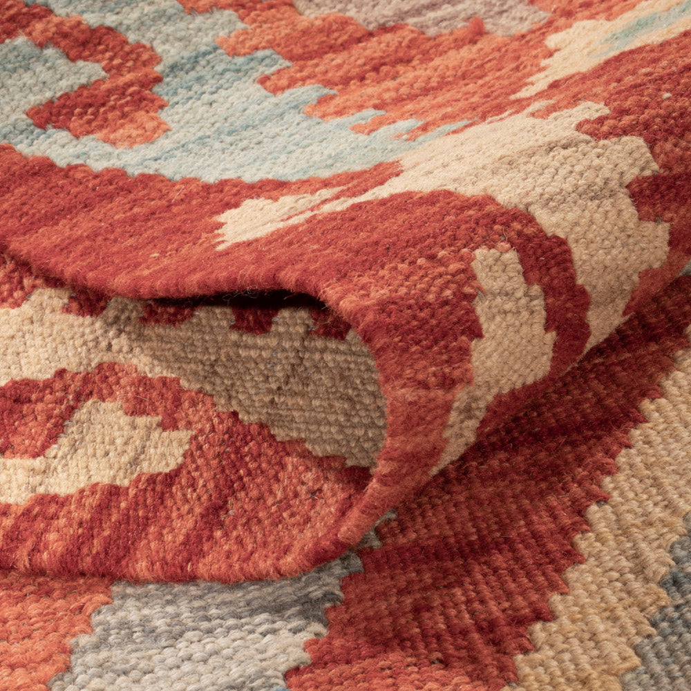 Kelim Teppich - Splash - 144 x 103 cm - bunt