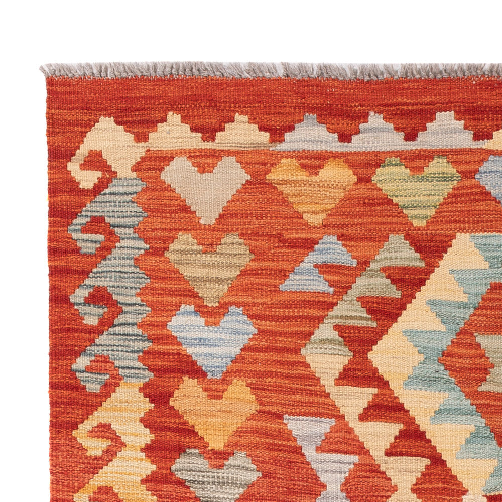 Kilim Maimana Tæppe 150x109cm - Uldtæppe