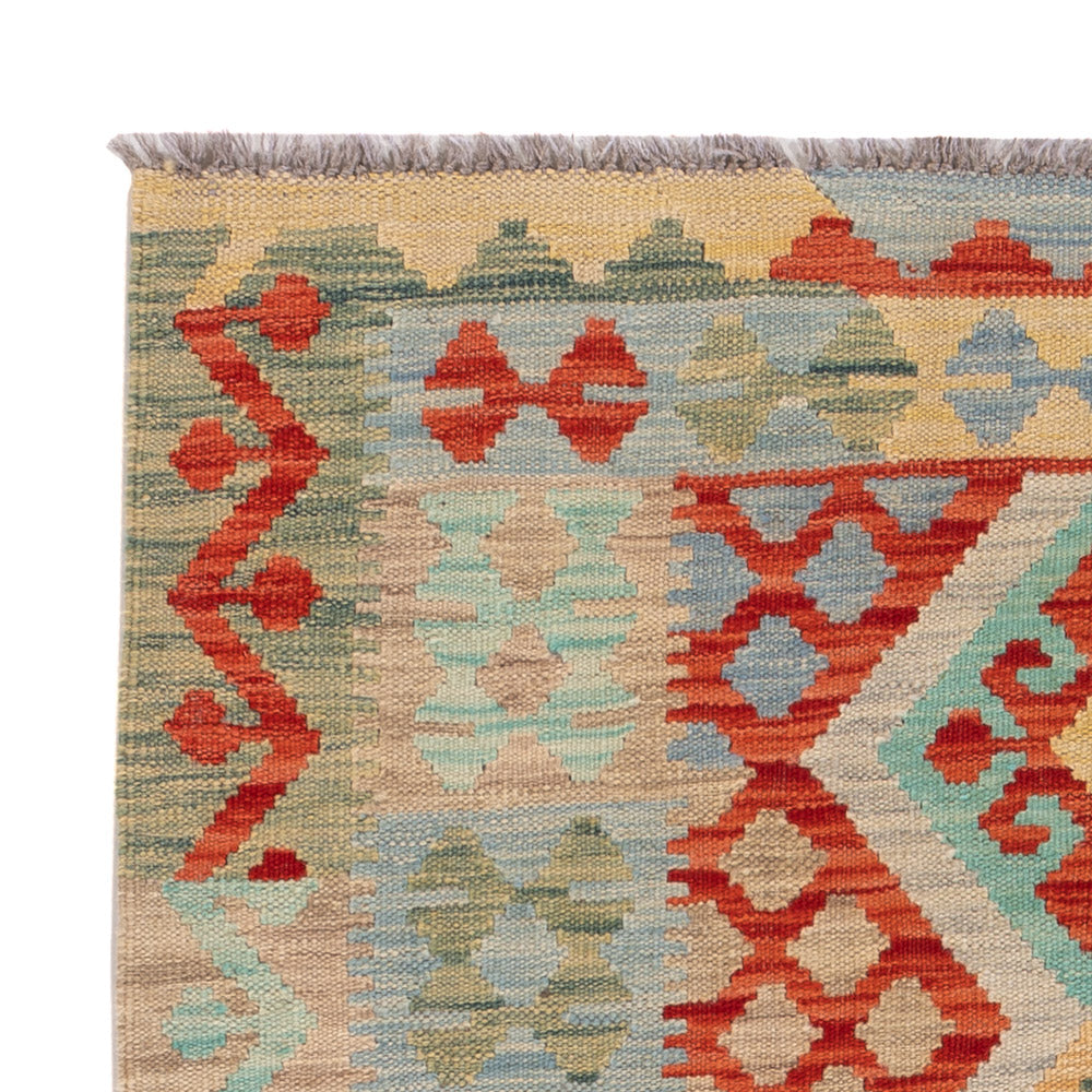 Kilim Maimana Tæppe 151x107cm - Uldtæppe