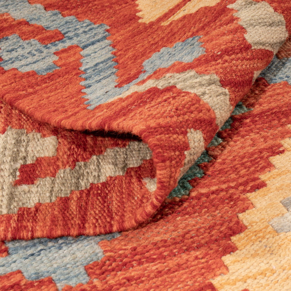 Kelim Teppich - Splash - 150 x 100 cm - bunt