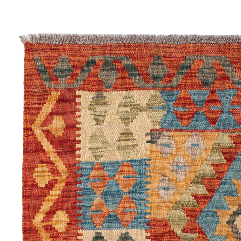 Kilim Maimana Tæppe 162x102cm - Uldtæppe