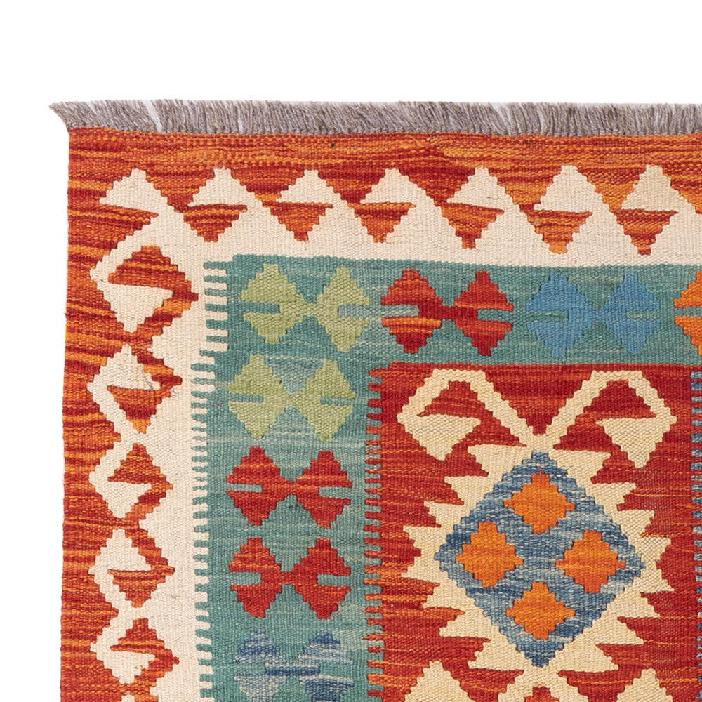 Kilim Maimana Tæppe 149x103cm - Uldtæppe