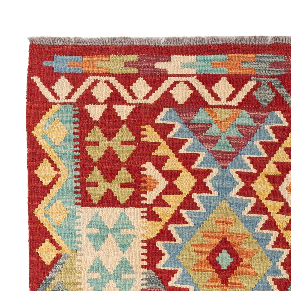 Kilim Maimana Tæppe 110x158cm - Uldtæppe